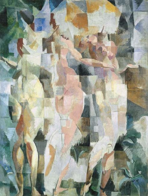 robert delaunay Les trois graces china oil painting image